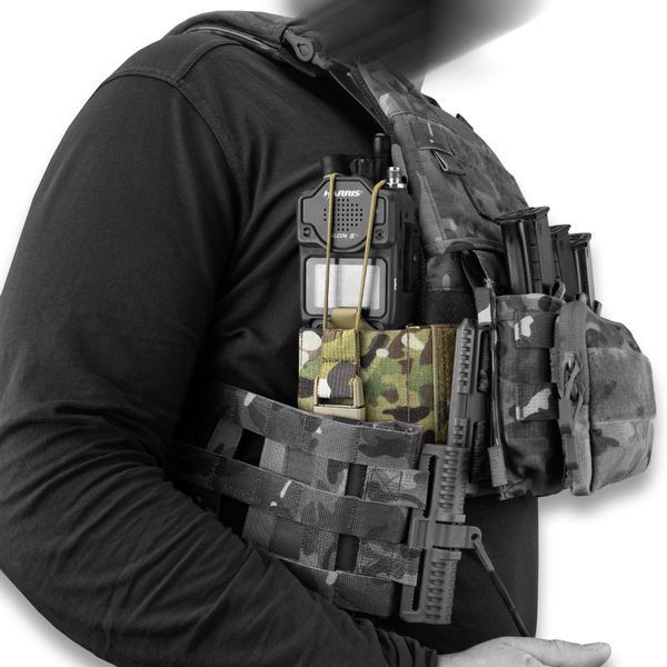 Еластична платформа велкро до радіостанції UVS-RS \USA Cordura 000216 фото
