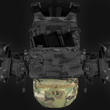 Паховий утилітарний підсумок під балістику BPV \Turkish Cordura 000379 фото